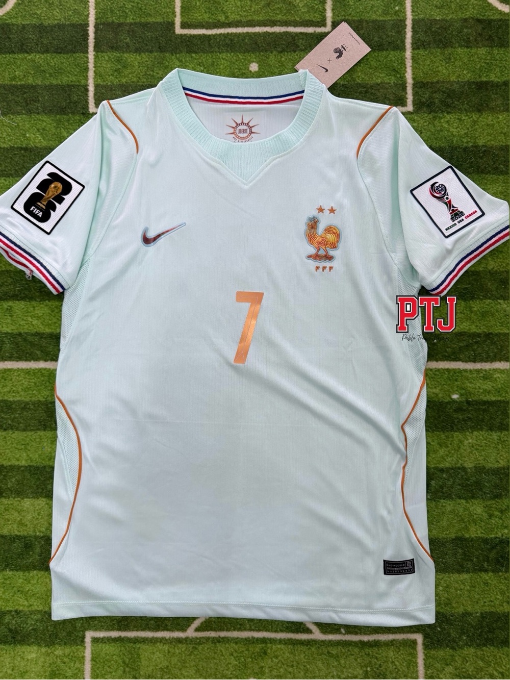 France Away Soccer Jersey